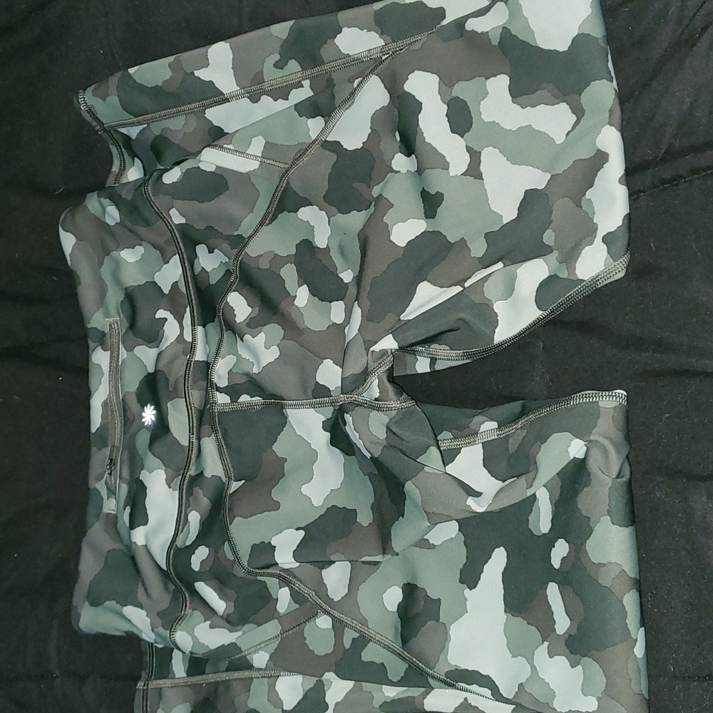 Camo Athleta yoga pants